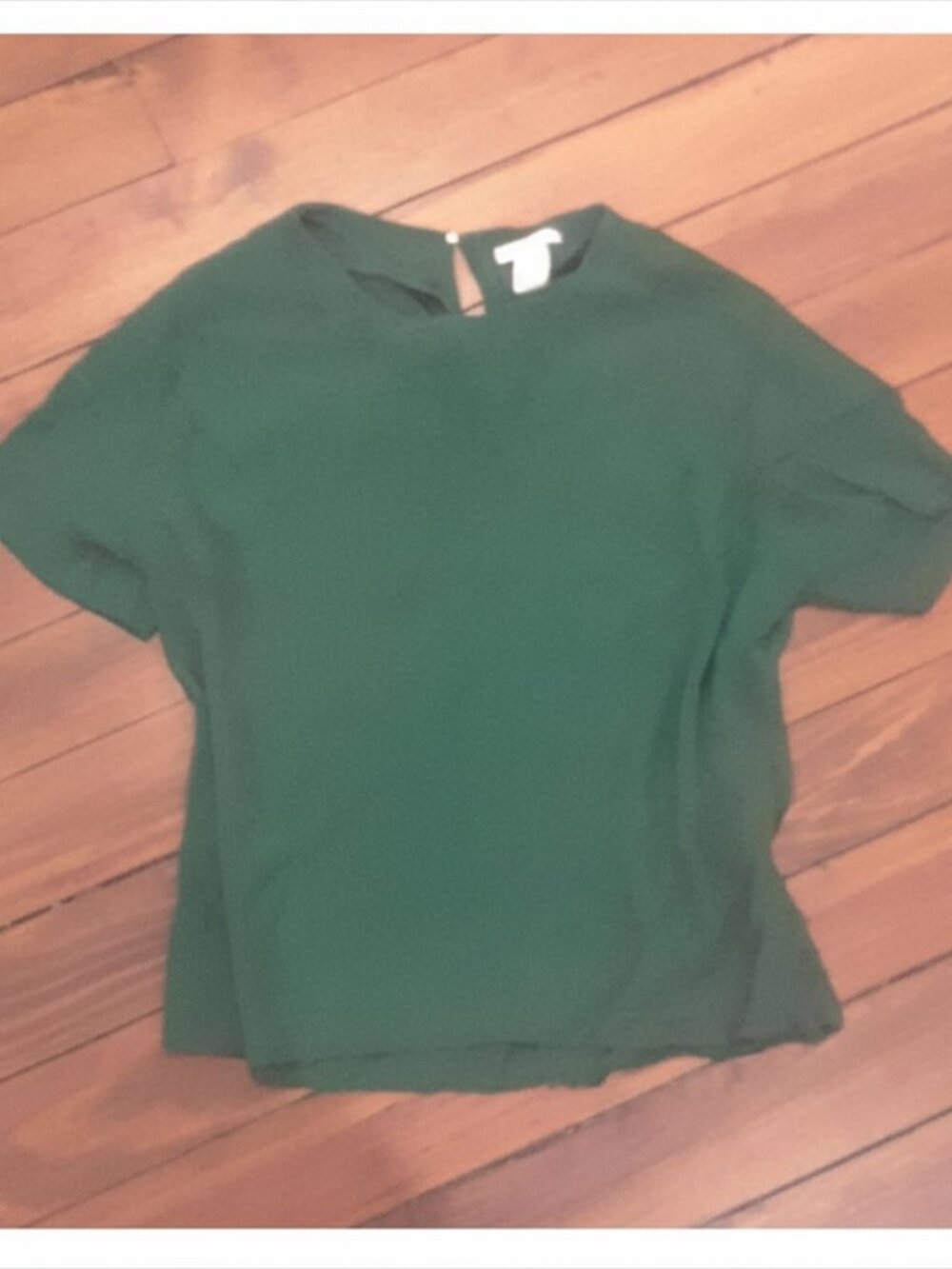 H&M Green Blouse
